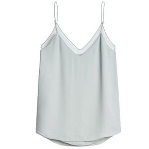 Aritzia Babaton Pale Blue Galen Mesh Cami